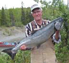 Alaska King Salmon caught by a Tennessee Gentleman!